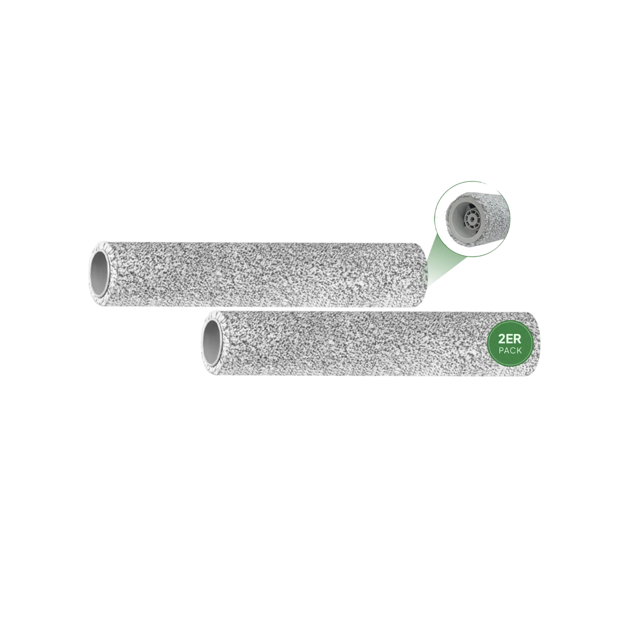 ECOVACS DEEBOT Wischwalzen von Grashüpfer im praktischen 2er Pack geeignet für ECOVACS DEEBOT T90 PRO OMNI Saugroboter