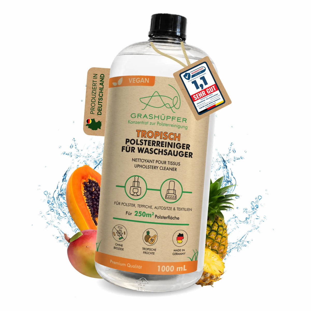 Grashüpfer® Polsterreiniger | für Wasch- & Nassauger