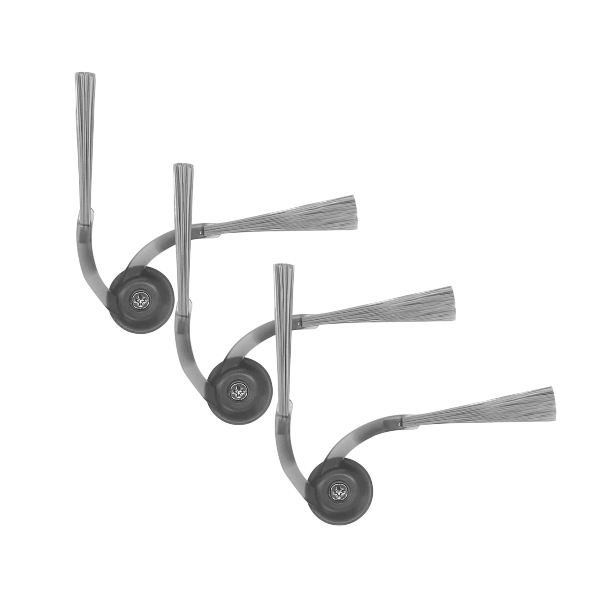 Roborock Seitenbürsten von Grashüpfer im 3er Pack, passgenau in Originalqualität