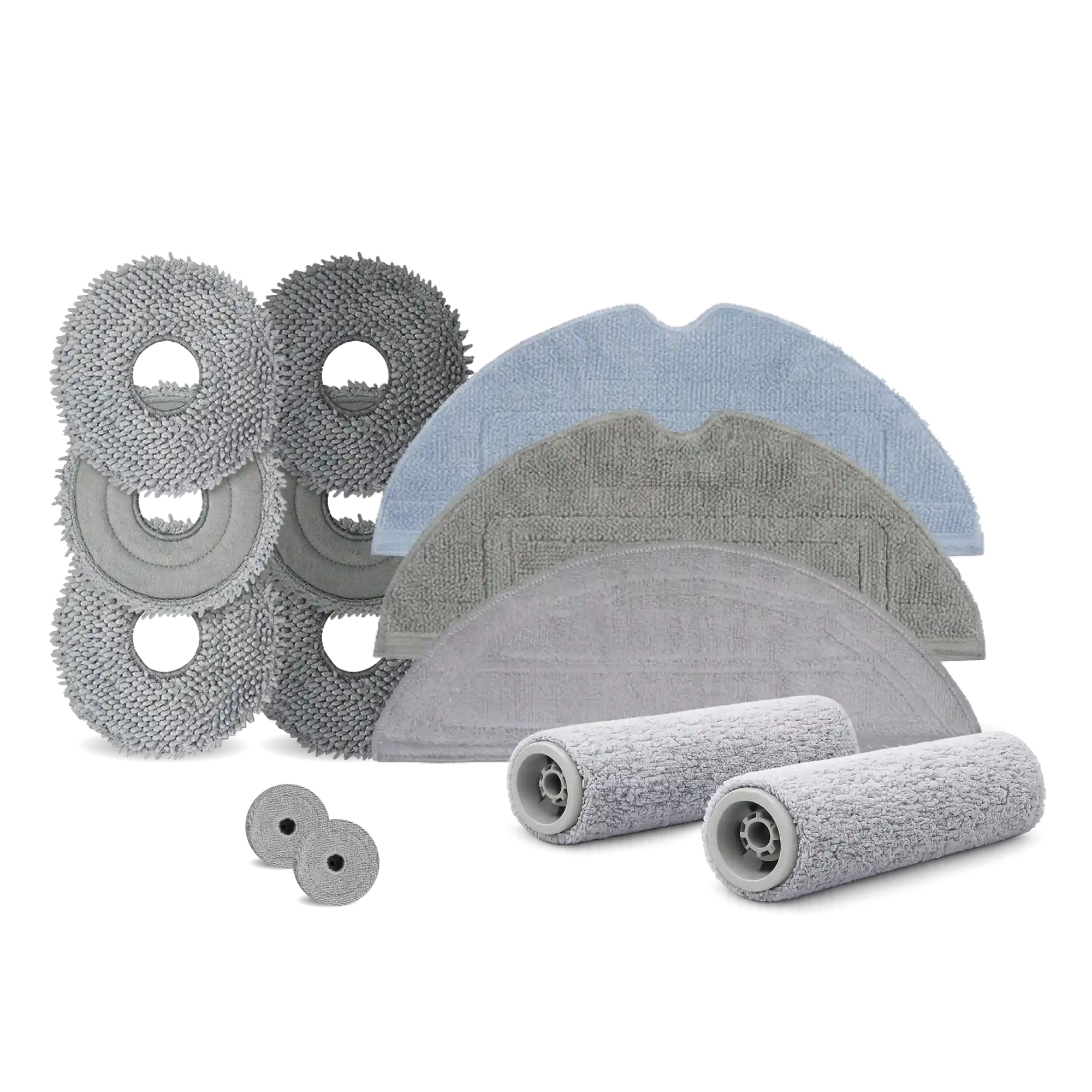 Roborock Wischpads, Wischlappen, Wischwalzen und Mopps von Grashüpfer geeignet für verschiedene Roborock Saugroboter Modelle