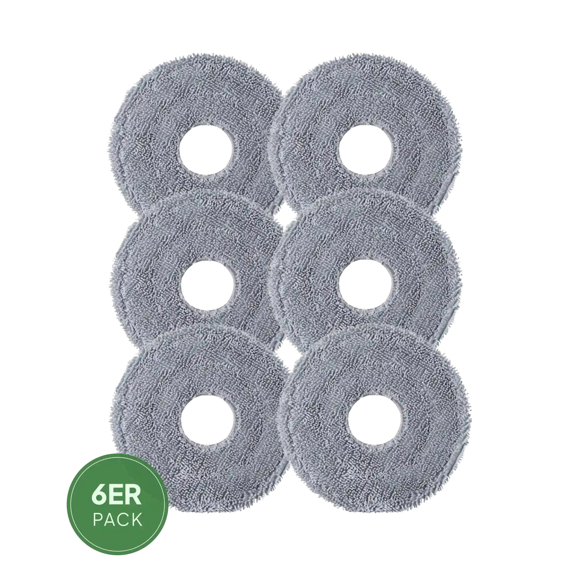 Grashüpfer Roborock Roborock Saros 20
Roborock Saros 10R, Roborock Saros Z70,  Roborock Qrevo Edge 2, Roborock Qrevo Curv 2 Pro Wischpads im 6er-Set, dunkelgraue Mikrofaser, ideal für streifenfreie Reinigung, langlebig, waschbar und wiederverwendbar für Roborock Saug-Wisch-Roboter.